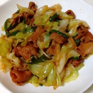 味付けのホルモン☆野菜炒め